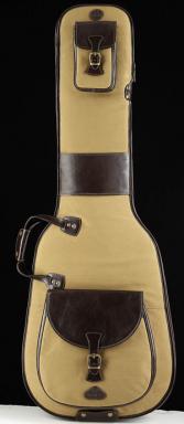 Polyamid (Nylon) Canvas mit antik Leder Trim